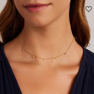 Nwt Gorjana Luna Coin Necklace 